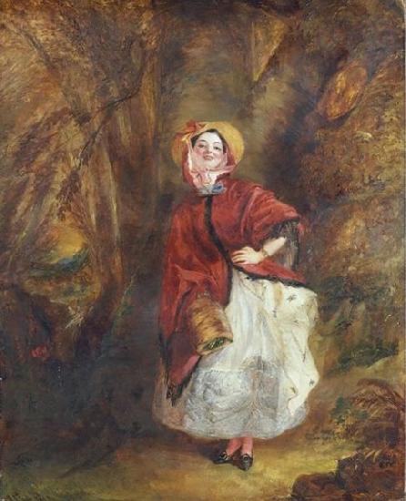 William Powell Frith Dolly Varden by William Powell Frith china oil painting image